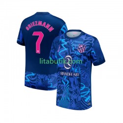 Atlético Madrid Antoine Griezmann 7 Män Tredje Fotbollströja 2024-2025 Kortärmad