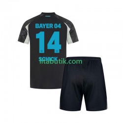 Bayer 04 Leverkusen Patrik Schick 14 Barn Tredje Fotbollströja 2024-2025 Kortärmad