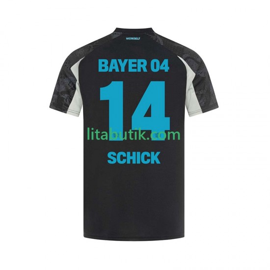 Bayer 04 Leverkusen Patrik Schick 14 Män Tredje Fotbollströja 2024-2025 Kortärmad
