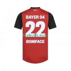 Bayer 04 Leverkusen Victor Boniface 22 Män Hemma Fotbollströja 2024-2025 Kortärmad