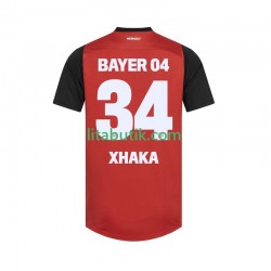 Bayer 04 Leverkusen XHAKA 34 Män Hemma Fotbollströja 2024-2025 Kortärmad Bayer 04 Leverkusen XHAKA 34 Män Hemma Fotbollströja 2024-2025 Kortärmad
