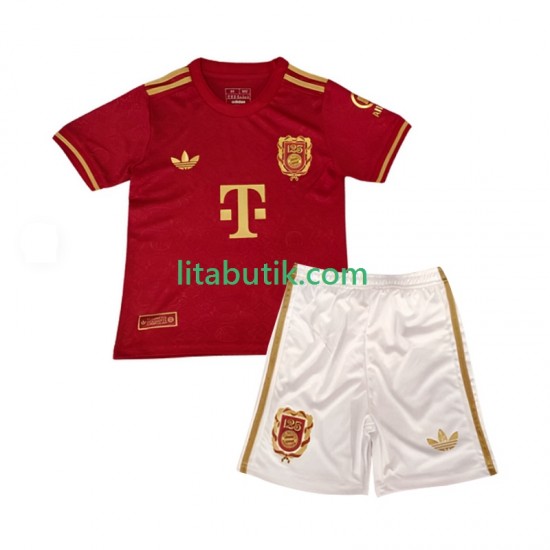 FC Bayern München 125th Anniversary Red Barn Hemma Fotbollströja 2024-2025 Kortärmad