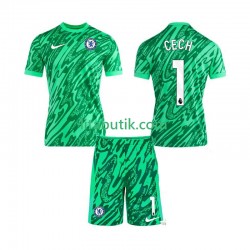 Chelsea CECH 1 Målvakt Barn Tredje Fotbollströja 2024-2025 Kortärmad
