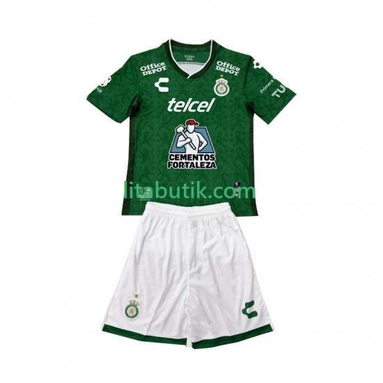 Club Leon Barn Hemma Fotbollströja 2024-2025 Kortärmad