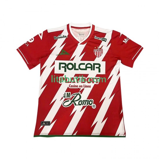 Club Necaxa Män Hemma Fotbollströja 2024-2025 Kortärmad