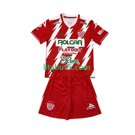 Club Necaxa Barn Hemma Fotbollströja 2024-2025 Kortärmad