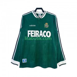Deportivo de La Coruna Retro Män Borta Fotbollströja 1999 Långärmad Deportivo de La Coruna Retro Män Borta Fotbollströja 1999 Långärmad