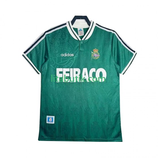 Deportivo de La Coruna Retro Män Borta Fotbollströja 1999 Kortärmad