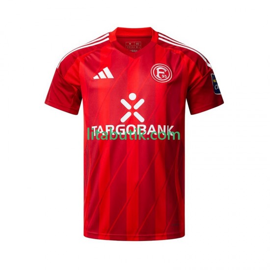 Fortuna Dusseldorf Män Hemma Fotbollströja 2024-2025 Kortärmad