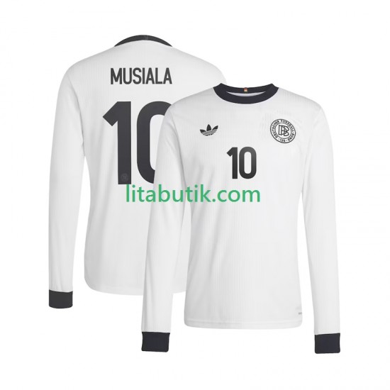 Tyskland Jamal Musiala 10 ANVERSARY Män Hemma Fotbollströja 2025 Långärmad
