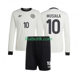 Tyskland Jamal Musiala 10 ANVERSARY Barn Hemma Fotbollströja 2025 Långärmad