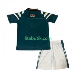 Tyskland 1996 Retro Barn Borta Fotbollströja Kortärmad