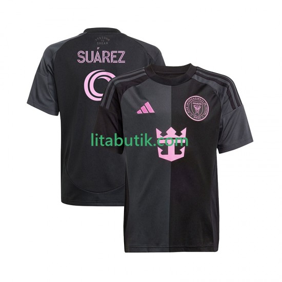 Inter Miami Suárez Luis 9 Män Borta Fotbollströja 2025 Kortärmad