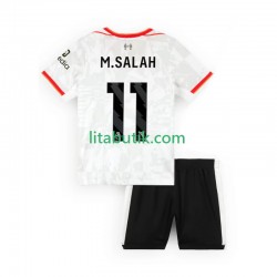 Liverpool M.SALAH 11 Barn Tredje Fotbollströja 2024-2025 Kortärmad