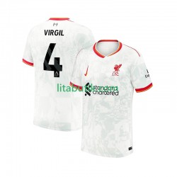 Liverpool VIRGIL 4 Män Tredje Fotbollströja 2024-2025 Kortärmad