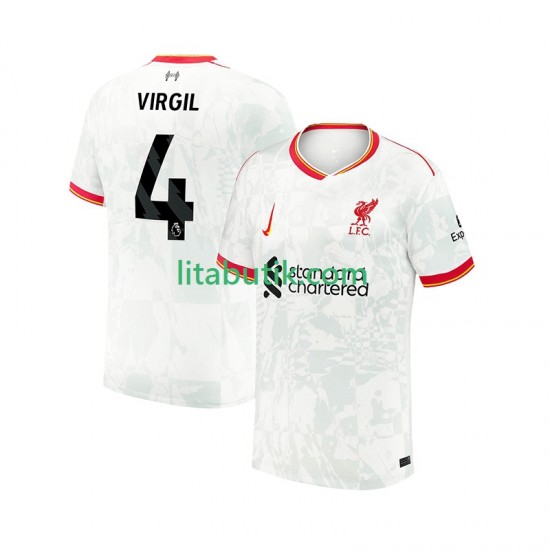 Liverpool VIRGIL 4 Män Tredje Fotbollströja 2024-2025 Kortärmad