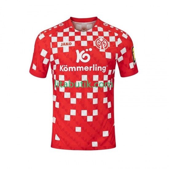 Mainz 05 Män Hemma Fotbollströja 2024-2025 Kortärmad