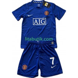 Manchester United Cristiano Ronaldo 7 2009 Retro Barn Tredje Fotbollströja 2008 Kortärmad