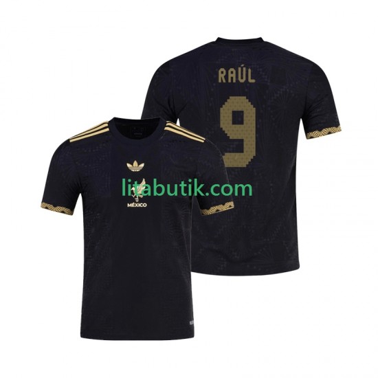 Mexiko Raul Jimenez 9 Gold Cup Män Hemma Fotbollströja 2025 Kortärmad