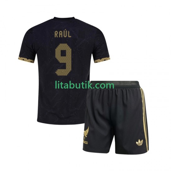 Mexiko Raul Jimenez 9 Gold Cup Barn Hemma Fotbollströja 2025 Kortärmad