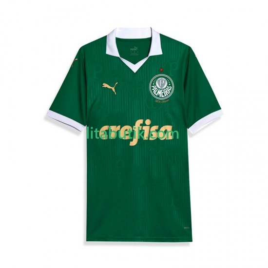 Palmeiras Män Hemma Fotbollströja 2024 Kortärmad