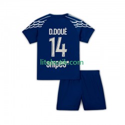 Paris Saint-Germain Desire Doue 14 Barn Fjärde Fotbollströja 2024-2025 Kortärmad Paris Saint-Germain Desire Doue 14 Barn Fjärde Fotbollströja 2024-2025 Kortärmad