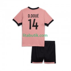 Paris Saint-Germain Desire Doue 14 Barn Tredje Fotbollströja 2024-2025 Kortärmad Paris Saint-Germain Desire Doue 14 Barn Tredje Fotbollströja 2024-2025 Kortärmad
