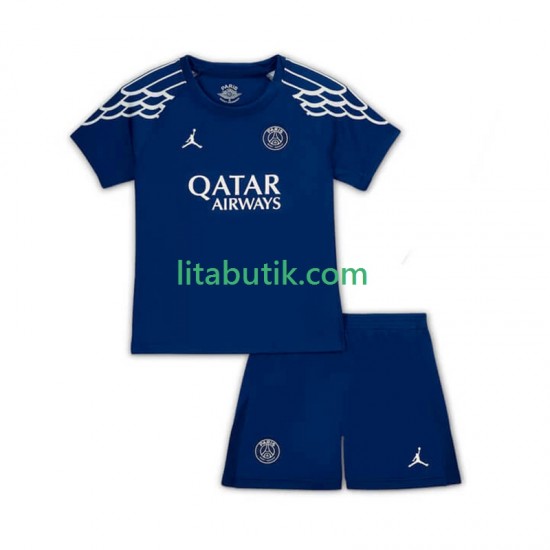 Paris Saint-Germain Barn Fjärde Fotbollströja 2024-2025 Kortärmad