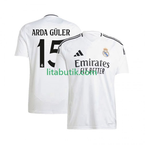 Real Madrid ARDA GuLER 15 Män Hemma Fotbollströja 2024-2025 Kortärmad