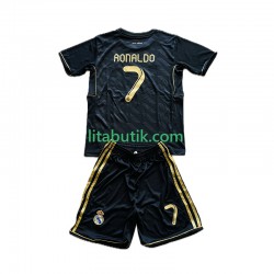 Real Madrid Cristiano Ronaldo 7 2012 Retro Barn Borta Fotbollströja 2011 Kortärmad