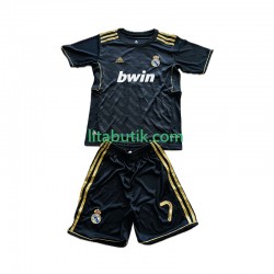 Real Madrid Cristiano Ronaldo 7 2012 Retro Barn Borta Fotbollströja 2011 Kortärmad