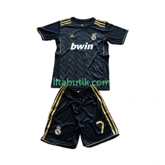 Real Madrid Cristiano Ronaldo 7 2012 Retro Barn Borta Fotbollströja 2011 Kortärmad