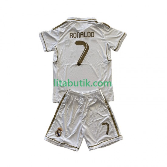 Real Madrid Cristiano Ronaldo 7 2012 Retro Barn Hemma Fotbollströja 2011 Kortärmad