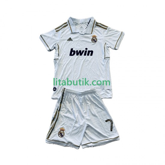 Real Madrid Cristiano Ronaldo 7 2012 Retro Barn Hemma Fotbollströja 2011 Kortärmad