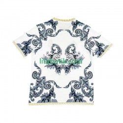 Real Madrid Versace White Edition Män Hemma Fotbollströja 2024-2025 Kortärmad