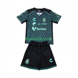 Santos FC Laguna Barn Borta Fotbollströja 2024-2025 Kortärmad