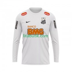 Santos FC 2012 Retro Män Hemma Fotbollströja 2011 Långärmad