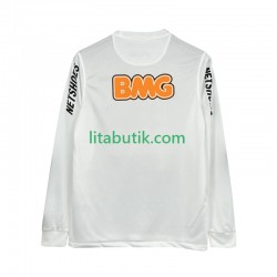 Santos FC 2012 Retro Män Hemma Fotbollströja 2011 Långärmad