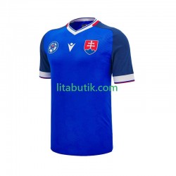 Slovakien Män Hemma Fotbollströja 2024-2025 Kortärmad Slovakien Män Hemma Fotbollströja 2024-2025 Kortärmad