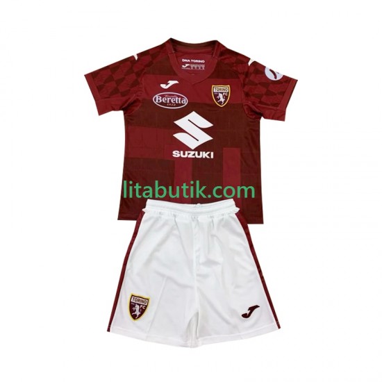 Torino Barn Hemma Fotbollströja 2024-2025 Kortärmad