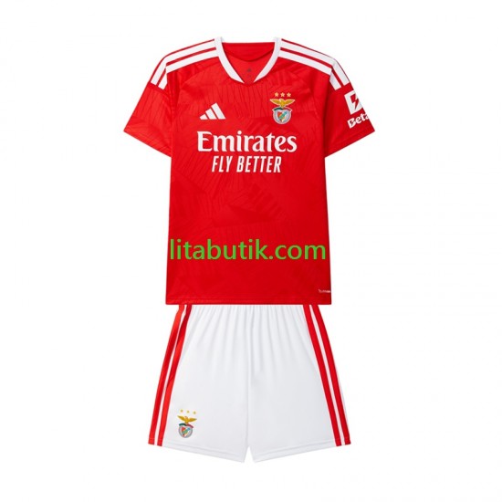 Benfica Barn Hemma Fotbollströja 2026-2027 Kortärmad