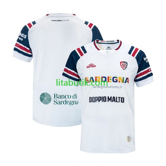 Cagliari Män Borta Fotbollströja 2026-2027 Kortärmad