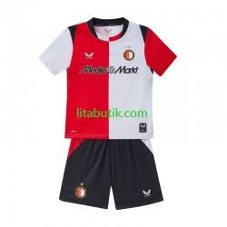 Feyenoord Rotterdam Barn Hemma Fotbollströja 2026-2027 Kortärmad