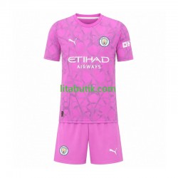 Manchester City Målvakt Barn Borta Fotbollströja 2026-2027 Kortärmad Manchester City Målvakt Barn Borta Fotbollströja 2026-2027 Kortärmad