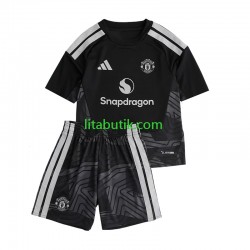 Manchester United Målvakt Barn Hemma Fotbollströja 2026-2027 Kortärmad