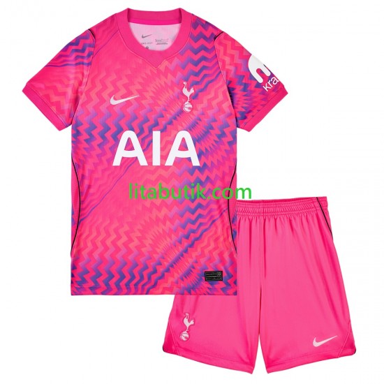 Tottenham Hotspur Målvakt Barn Hemma Fotbollströja 2026-2027 Kortärmad