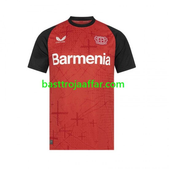 Bayer 04 Leverkusen Män Hemma Fotbollströja 2024-2025 Kortärmad