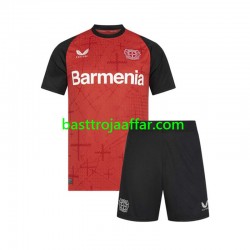 Bayer 04 Leverkusen Barn Hemma Fotbollströja 2024-2025 Kortärmad Bayer 04 Leverkusen Barn Hemma Fotbollströja 2024-2025 Kortärmad