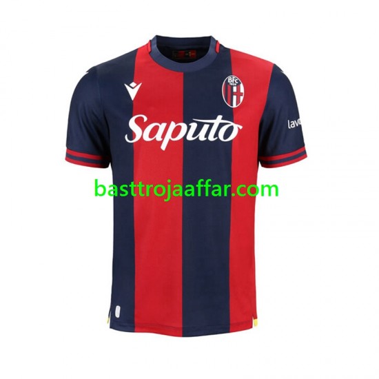 Bologna Män Hemma Fotbollströja 2024-2025 Kortärmad