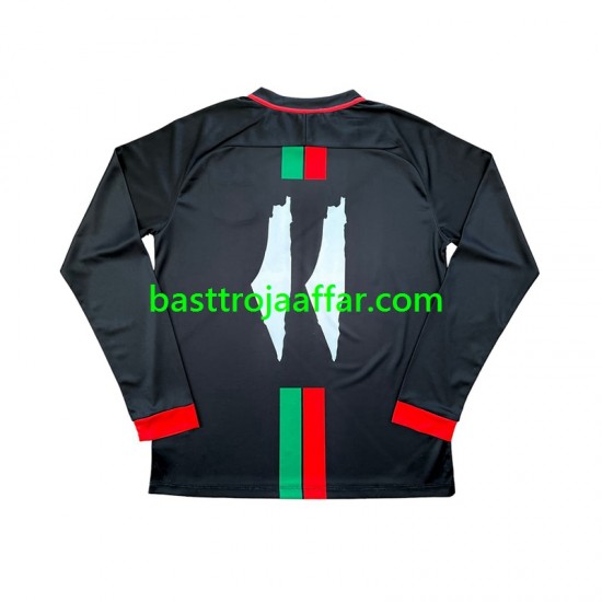 Club Deportivo Palestino Center Stripre Män Hemma Fotbollströja 2024-2025 Långärmad